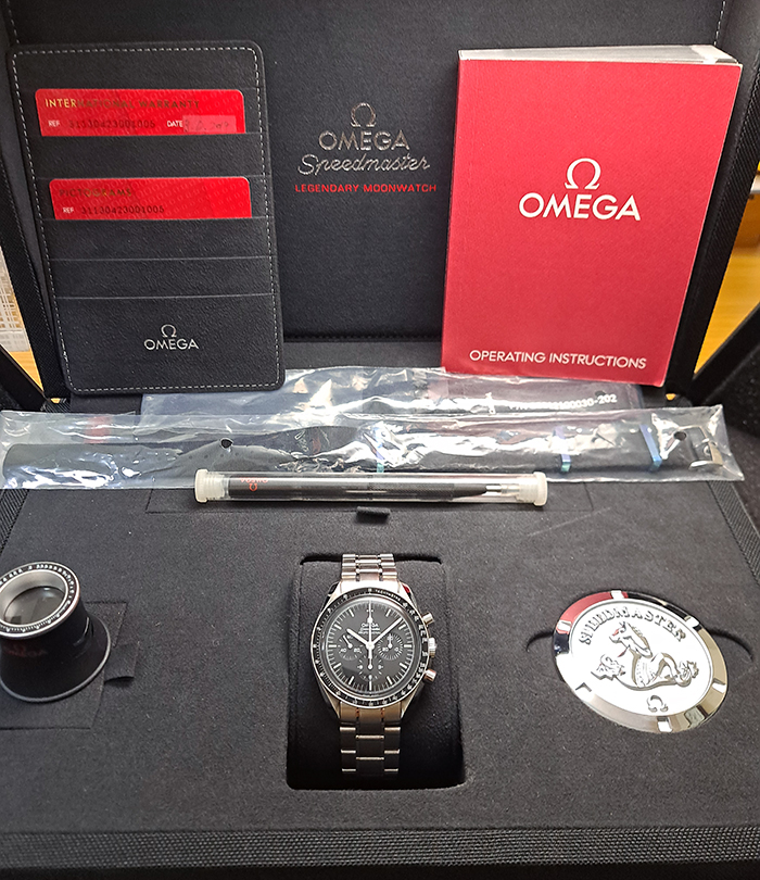 Omega Speedmaster Professional Moonwatch 'Big Box' Wristwatch Ref. 311.30.42.30.01.005